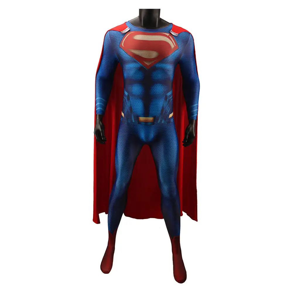 Fandomsky Superman: Man Of Steel Codplay Costume Jumpsuit Cloak Outfits Halloween Carnival Suit 4 Fandomsky Superman: Man Of Steel Codplay Costume Jumpsuit Cloak Outfits Halloween Carnival Suit - Image 2