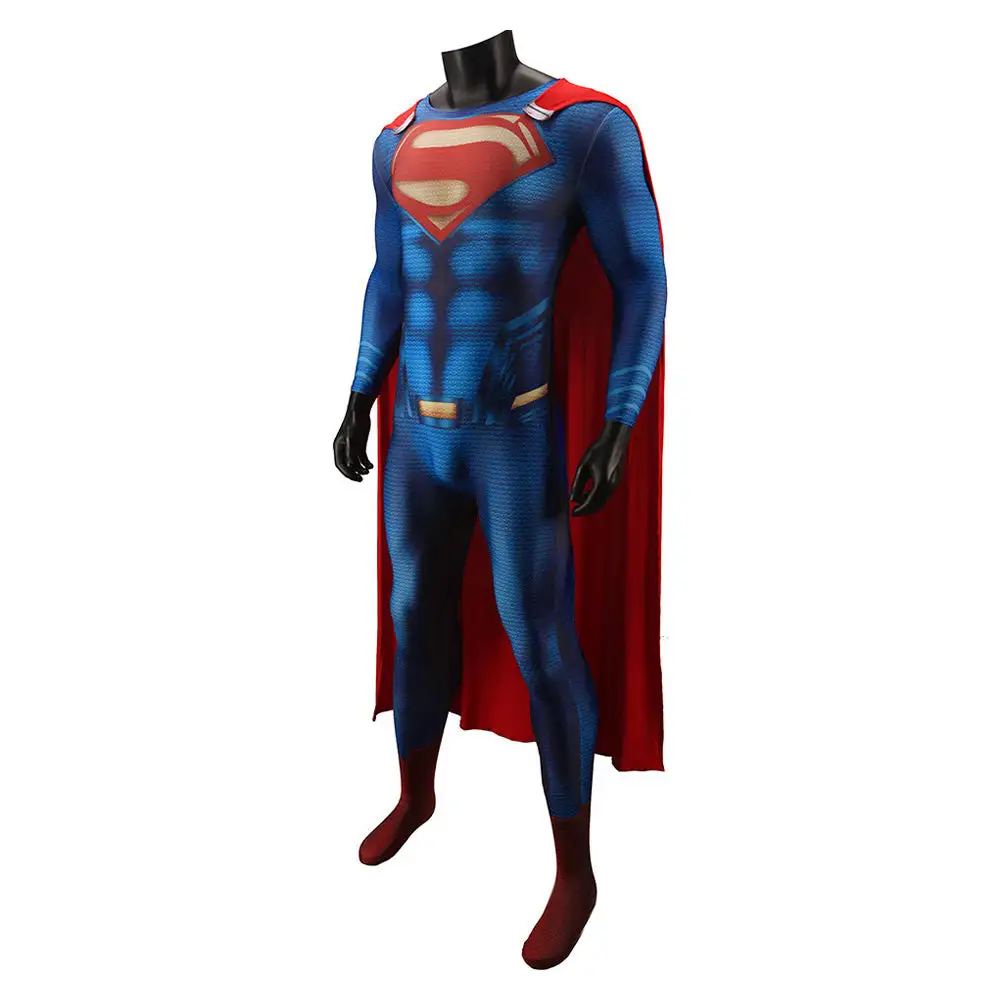 Fandomsky Superman: Man Of Steel Codplay Costume Jumpsuit Cloak Outfits Halloween Carnival Suit 5 Fandomsky Superman: Man Of Steel Codplay Costume Jumpsuit Cloak Outfits Halloween Carnival Suit - Image 3