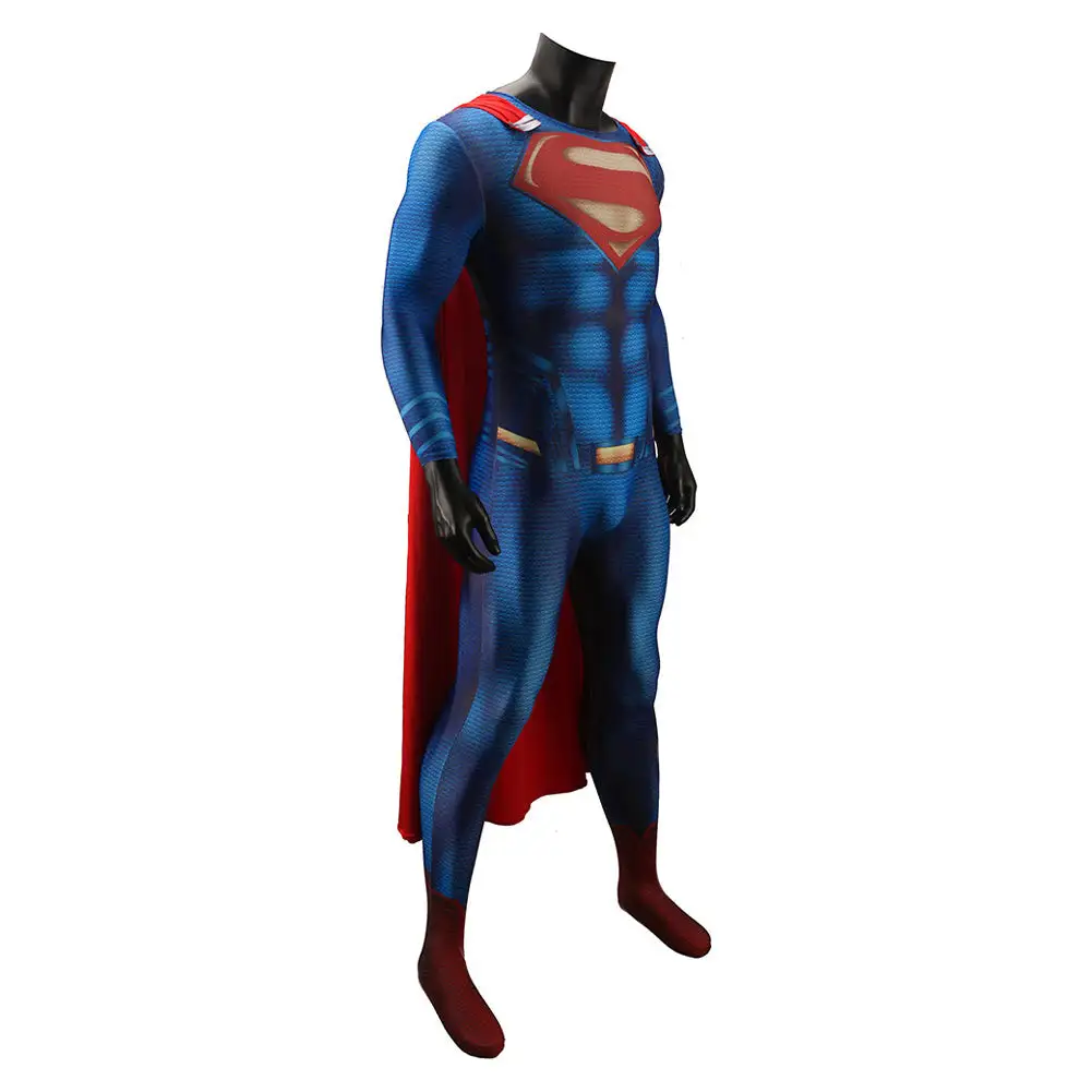 Fandomsky Superman: Man Of Steel Codplay Costume Jumpsuit Cloak Outfits Halloween Carnival Suit 7 Fandomsky Superman: Man Of Steel Codplay Costume Jumpsuit Cloak Outfits Halloween Carnival Suit - Image 5