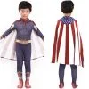 INSWEAR Kids Children The Boys Homelander Cosplay Costume Jumpsuit Outfits Halloween Carnival Suit