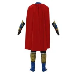 Fandombuy Kids Children Thor: Love And Thunder Thor Cosplay Costume Jumpsuit Cloak Outfits Halloween Carnival Suit -Costumes Cosplay Sales 2117517 3