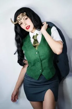 New Cosplaysky Loki 2021 Female Loki Outfit Halloween Original Designers Cosplay Costume -Costumes Cosplay Sales 232162847 384207203073235 784108334633716907 n