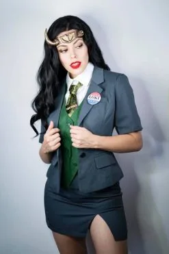 New Cosplaysky Loki 2021 Female Loki Outfit Halloween Original Designers Cosplay Costume -Costumes Cosplay Sales 234052169 384207169739905 4449456766955569167 n