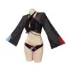 Fansholiday Todoroki Shoto Original Design Cosplay Bikini Top Shorts Cloak Swimsuit -Costumes Cosplay Sales 2509658 2