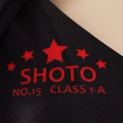 Fansholiday Todoroki Shoto Original Design Cosplay Bikini Top Shorts Cloak Swimsuit -Costumes Cosplay Sales 2509658 7