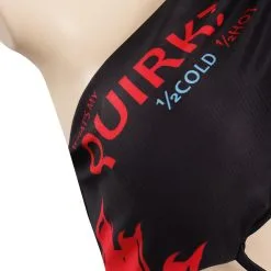 Fansholiday Todoroki Shoto Original Design Cosplay Bikini Top Shorts Cloak Swimsuit -Costumes Cosplay Sales 2509658 8