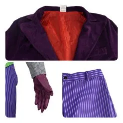 NewCosplay The Dark Knight Joker Cosplay Costume Outfits Halloween Carnival Party Disguise Suits -Costumes Cosplay Sales 2518710 5
