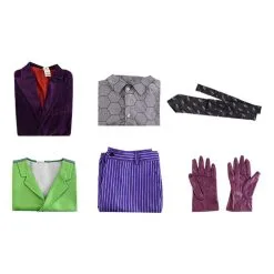 NewCosplay The Dark Knight Joker Cosplay Costume Outfits Halloween Carnival Party Disguise Suits -Costumes Cosplay Sales 2518710 6