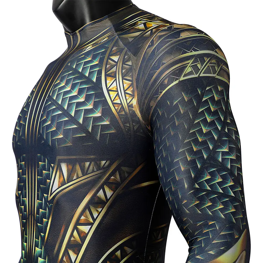 Fandombuy Aquaman Cosplay Costume Jumpsuit Outfits Halloween Carnival Suit 8 Fandombuy Aquaman Cosplay Costume Jumpsuit Outfits Halloween Carnival Suit - Image 6