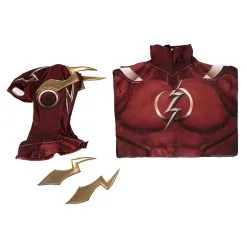 NewCosplay The Flash Cosplay Costume Jumpsuit Outfits Halloween Carnival Suit -Costumes Cosplay Sales 253270 5