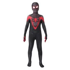 Cosplaygift Kids Children Spiderman Miles Morales Cosplay Costume Outfits Halloween Carnival Suit