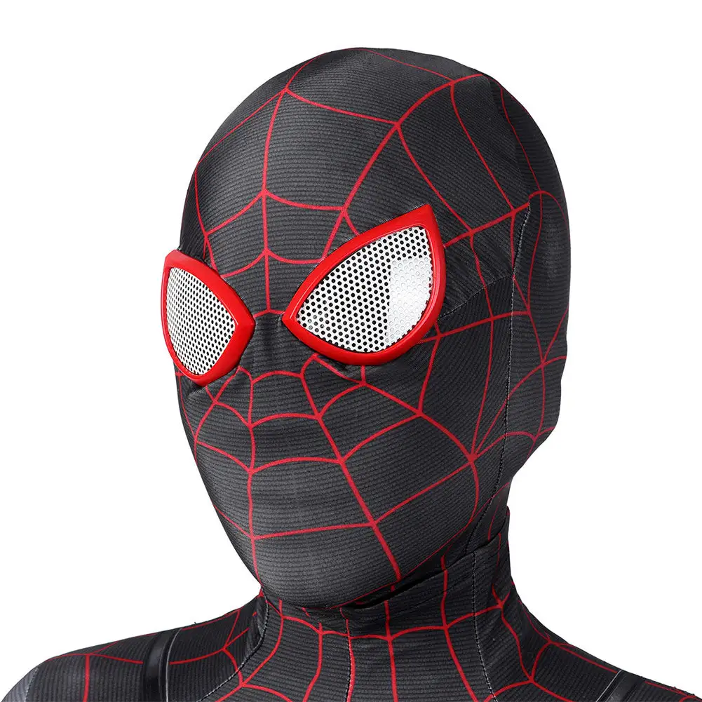 Cosplaygift Kids Children Spiderman Miles Morales Cosplay Costume Outfits Halloween Carnival Suit 6 Cosplaygift Kids Children Spiderman Miles Morales Cosplay Costume Outfits Halloween Carnival Suit - Image 4