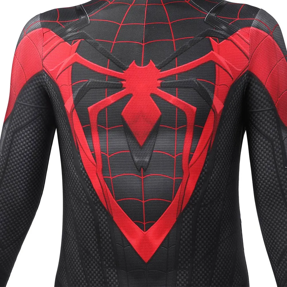 Cosplaygift Kids Children Spiderman Miles Morales Cosplay Costume Outfits Halloween Carnival Suit 7 Cosplaygift Kids Children Spiderman Miles Morales Cosplay Costume Outfits Halloween Carnival Suit - Image 5