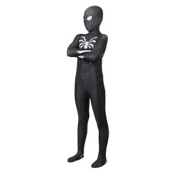 Cossky Kids Children Venom X Spider-Man Miles Morales Cosplay Costume Jumpsuit Outfits Halloween Carnival Suit -Costumes Cosplay Sales 2546022 3