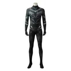 Cosplaygift Captain America: Civil War Black Panther T‘Challa Cosplay Costume Jumpsuit Outfits Halloween Carnival Suit