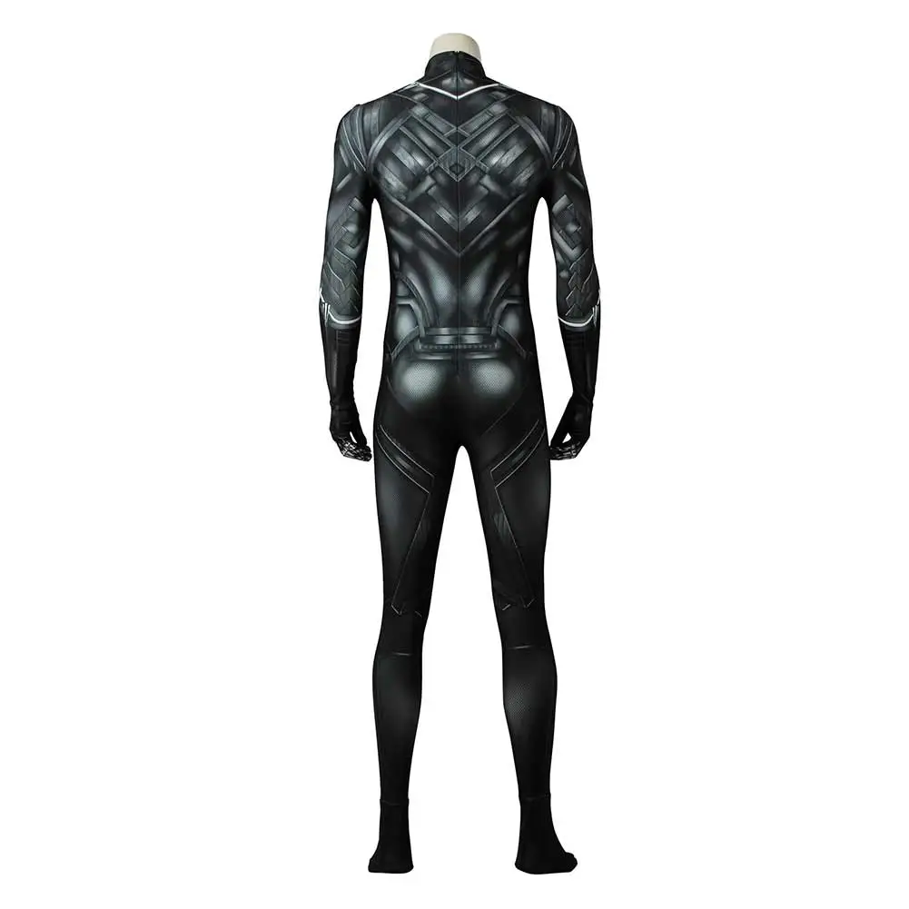Cosplaygift Captain America: Civil War Black Panther T‘Challa Cosplay Costume Jumpsuit Outfits Halloween Carnival Suit 5 Cosplaygift Captain America: Civil War Black Panther T‘Challa Cosplay Costume Jumpsuit Outfits Halloween Carnival Suit - Image 3