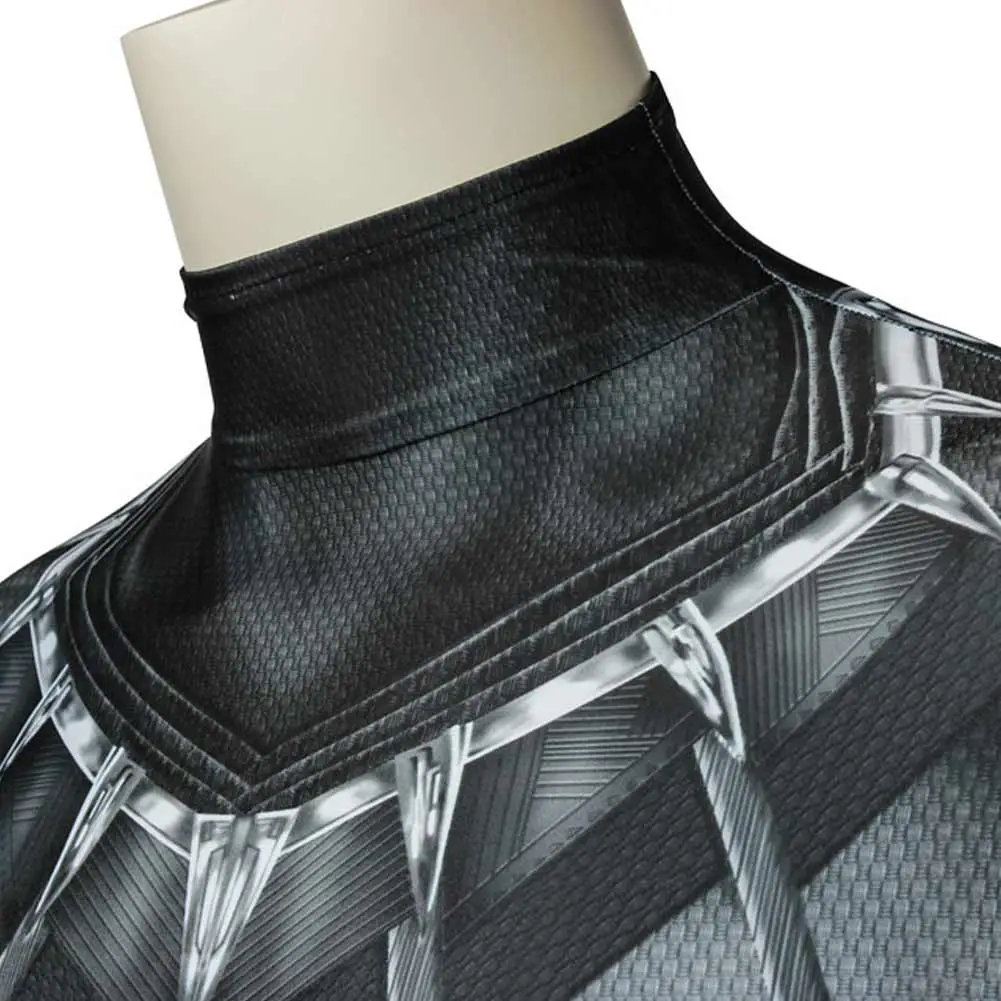 Cosplaygift Captain America: Civil War Black Panther T‘Challa Cosplay Costume Jumpsuit Outfits Halloween Carnival Suit 7 Cosplaygift Captain America: Civil War Black Panther T‘Challa Cosplay Costume Jumpsuit Outfits Halloween Carnival Suit - Image 5