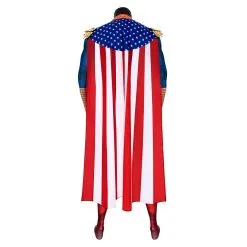 NewCosplay The Boys Homelander Cosplay Costume Jumpsuit Cloak Outfits Halloween Carnival Suit -Costumes Cosplay Sales 2565497 3