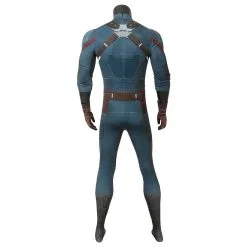 Viele Kostüme Captain America（Infinity War）Steven Rogers Cosplay Costume Jumpsuit Outfits Halloween Carnival Suit -Costumes Cosplay Sales 257722 3
