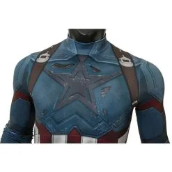 Viele Kostüme Captain America（Infinity War）Steven Rogers Cosplay Costume Jumpsuit Outfits Halloween Carnival Suit -Costumes Cosplay Sales 257722 5