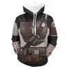 New Cosplaysky Unisex Star Wars Hoodie The Mandalorian Cosplay Hooded Pullover Sweatshirt Cosplay Costume -Costumes Cosplay Sales 2888376 1