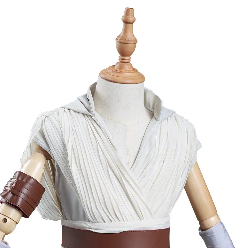 NewCosplay Kids Children Star Wars: The Rise Of Skywalker Rey Halloween Cosplay Costume 11 NewCosplay Kids Children Star Wars: The Rise Of Skywalker Rey Halloween Cosplay Costume - Image 9