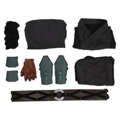 NewCosplay The Mandalorian Ahsoka Tano Black Outfits Halloween Carnival Suit Cosplay Costume -Costumes Cosplay Sales 30b08642c3542395c882130323a9d48f