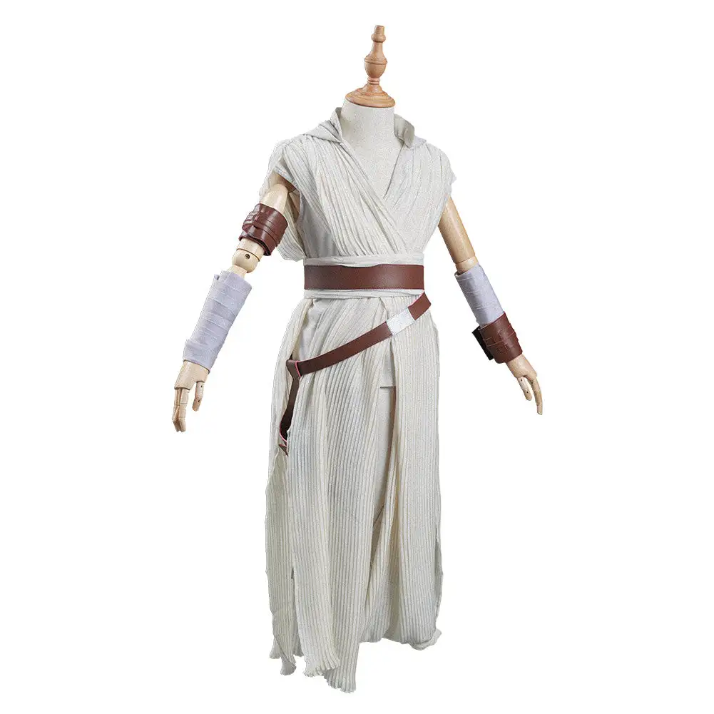 NewCosplay Kids Children Star Wars: The Rise Of Skywalker Rey Halloween Cosplay Costume 8 NewCosplay Kids Children Star Wars: The Rise Of Skywalker Rey Halloween Cosplay Costume - Image 6