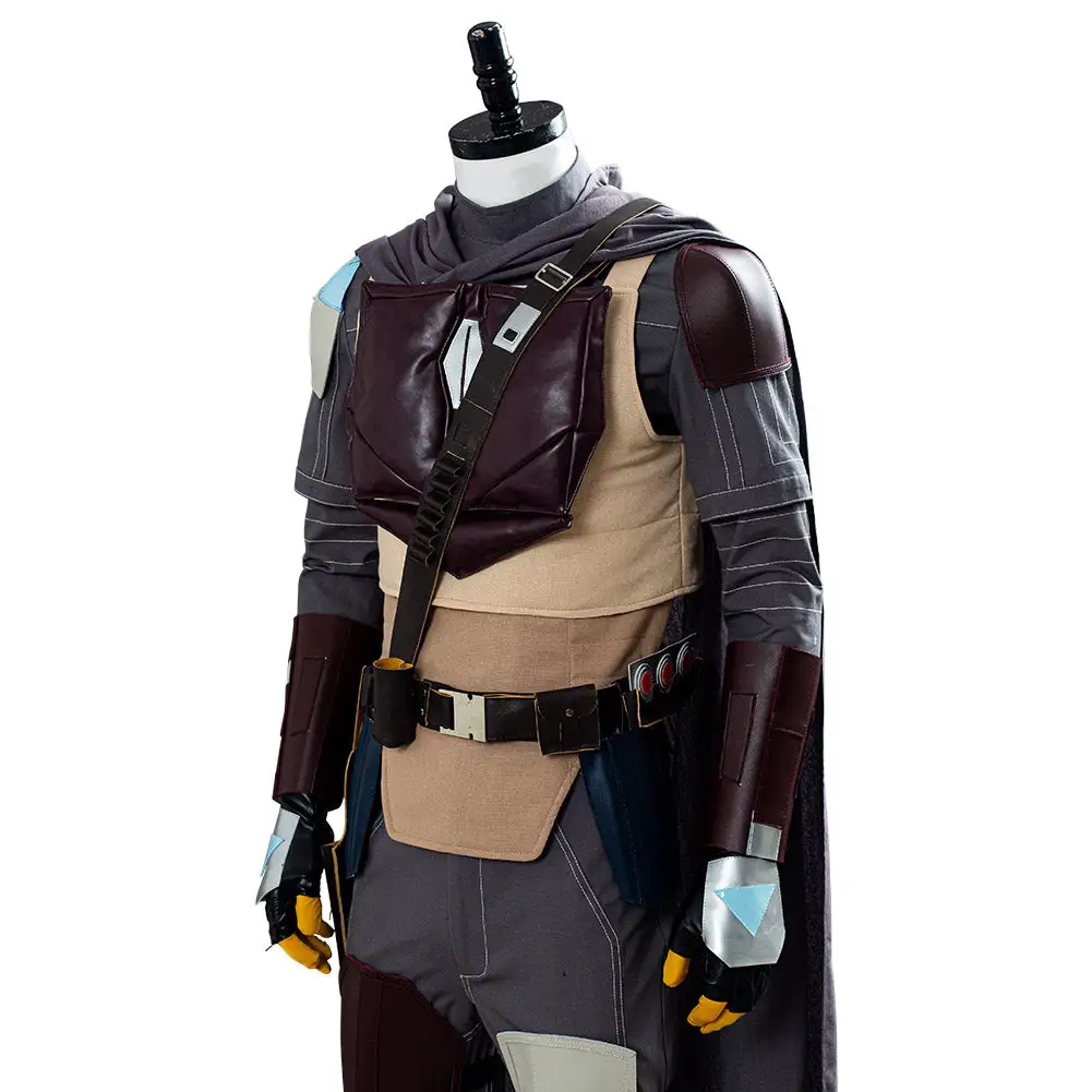 NewCosplay Star Wars The Mandalorian Outfit Cosplay Costume 10 NewCosplay Star Wars The Mandalorian Outfit Cosplay Costume - Image 8