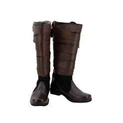 New Cosplaysky Star Wars 8 The Last Jedi Luke Skywalker Boots Cosplay Shoes