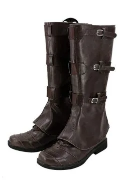 New Cosplaysky Avengers Infinity War Captain America Steven Rogers Cosplay Shoes Boots -Costumes Cosplay Sales 403925 8845060270924 product