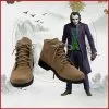 NewCosplay Custom Made The Dark Knight - Joker Cosplay Shoes Boots Halloween Costumes Accessory