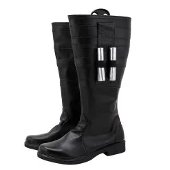 NewCossky Star Wars Carasynthia Dune Cosplay Shoes Boots Custom Made -Costumes Cosplay Sales 40A5365 2