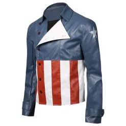 NewCosplay Avengers Game-Captain America Jacket Coat Cosplay Costume -Costumes Cosplay Sales 4803f9b7ebd0cdccbecbf01042db8f0c