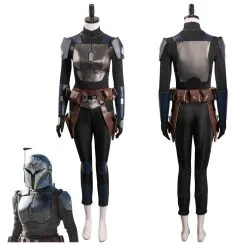 NewCossky The Mandalorian Season 3 Bo-Katan Kryze Cosplay Costume Outfits Halloween Carnival Party Suit