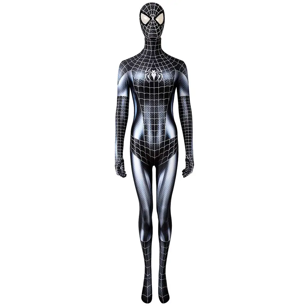 NewCosplay Spider Man Felicia Hardy Black Cat Women Jumpsuit Outfits Halloween Carnival Suit Cosplay Costume 3 NewCosplay Spider Man Felicia Hardy Black Cat Women Jumpsuit Outfits Halloween Carnival Suit Cosplay Costume