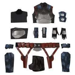 NewCosplay The Mandalorian S2 Bo-Katan Kryze Top Vest Pants Outfits Halloween Carnival Suit Cosplay Costume -Costumes Cosplay Sales 58292c306cf499a3f48e10846d2304a2
