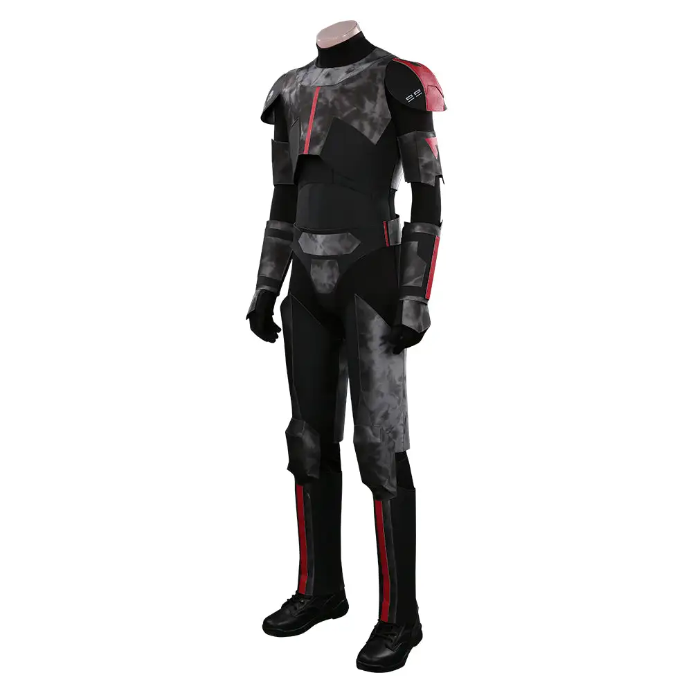 NewCosplay Star Wars: The Bad Batch Cosplay Outfits Halloween Carnival Suit Costume Jumpsuit 6 NewCosplay Star Wars: The Bad Batch Cosplay Outfits Halloween Carnival Suit Costume Jumpsuit - Image 4