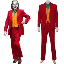 NewCosplay Joker 2019 Joaquin Phoenix Arthur Fleck Joker Cosplay Costume