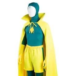 NewCosplay WandaVision Vision Jumpsuit Cloak Outfits Halloween Carnival Suit Cosplay Costume -Costumes Cosplay Sales 5e4a1c816ab88bdabe78c38284c02cb6