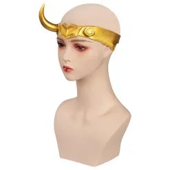 NewCosplay Lady Loki Sylvie Mask Cosplay Latex Masks Helmet Masquerade Halloween Party Costume Props -Costumes Cosplay Sales 60027 2