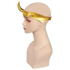 NewCosplay Lady Loki Sylvie Mask Cosplay Latex Masks Helmet Masquerade Halloween Party Costume Props -Costumes Cosplay Sales 60027 4