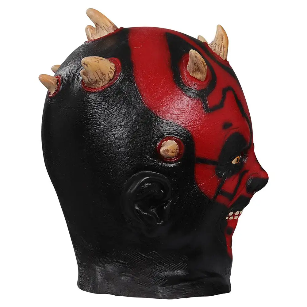 NewCossky Star Wars:Darth Maul Mask Cosplay Latex Masks Helmet Costume Props 7 NewCossky Star Wars:Darth Maul Mask Cosplay Latex Masks Helmet Costume Props - Image 5