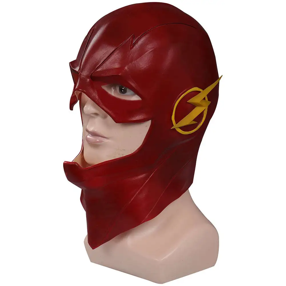 Cosplaygift The Flash Barry Allen Mask Cosplay Latex Masks Helmet Masquerade Halloween Party Costume Props 4 Cosplaygift The Flash Barry Allen Mask Cosplay Latex Masks Helmet Masquerade Halloween Party Costume Props - Image 2