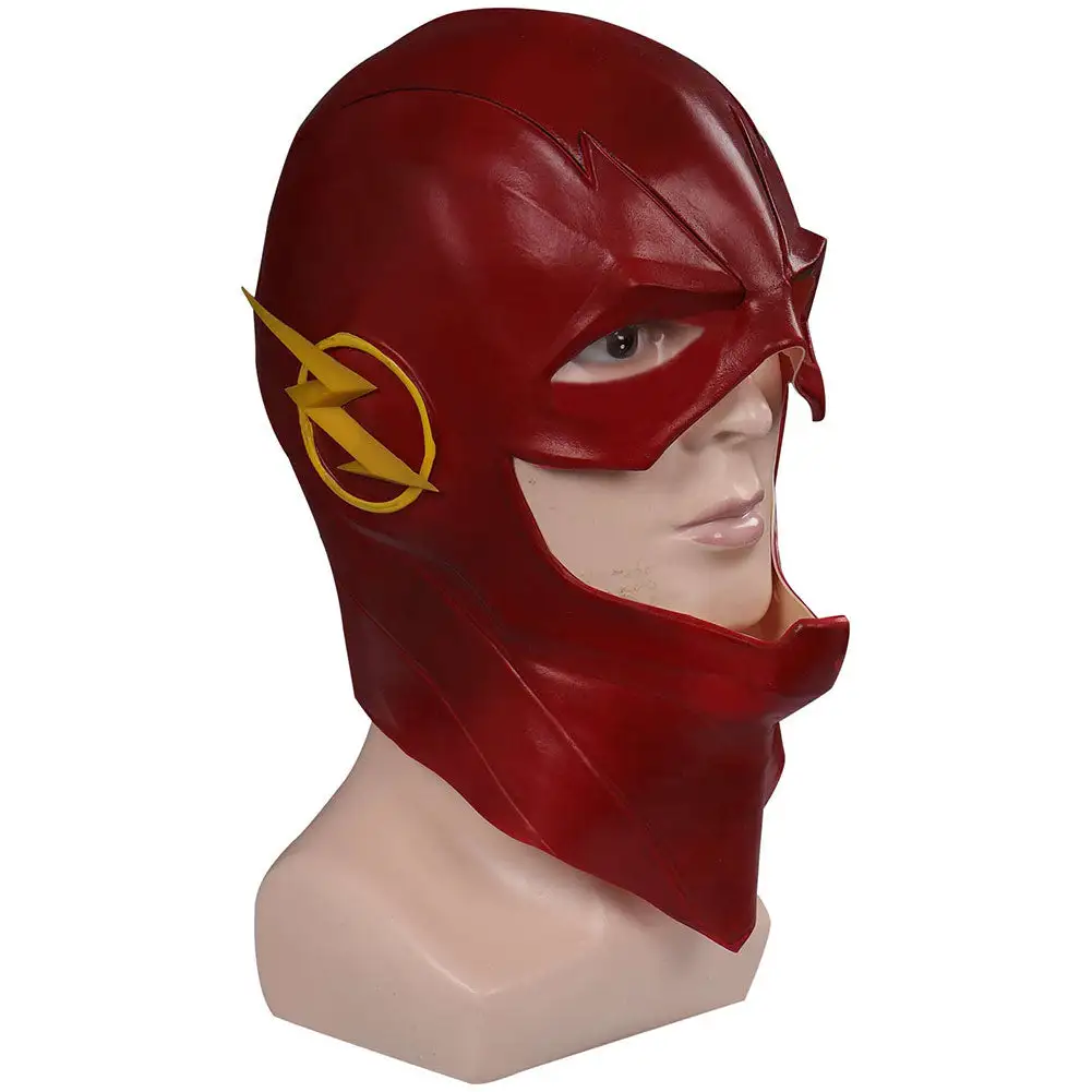 Cosplaygift The Flash Barry Allen Mask Cosplay Latex Masks Helmet Masquerade Halloween Party Costume Props 6 Cosplaygift The Flash Barry Allen Mask Cosplay Latex Masks Helmet Masquerade Halloween Party Costume Props - Image 4