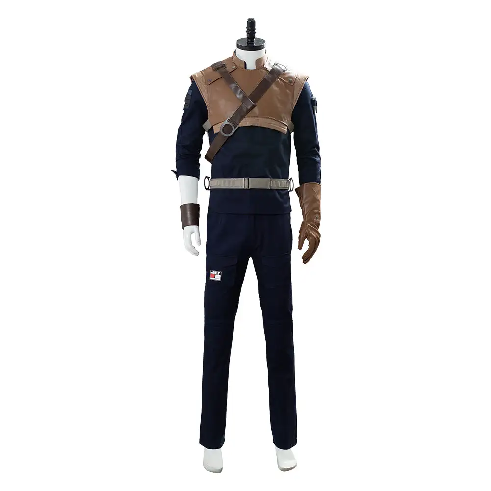 NewCosplay Star Wars Jedi: Fallen Order Cal Kestis Uniform Cosplay Costume 9 NewCosplay Star Wars Jedi: Fallen Order Cal Kestis Uniform Cosplay Costume - Image 7