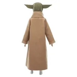 NewCosplay The Mandalorian Season 2-Baby Yoda Grogu Coat Headgear Cosplay Costume For Kids -Costumes Cosplay Sales 66ec0d0a28a7a2256393bb11f43da551