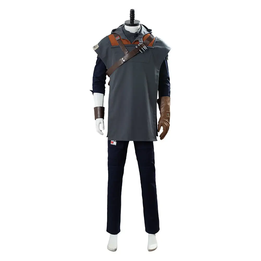 NewCosplay Star Wars Jedi: Fallen Order Cal Kestis Uniform Cosplay Costume 5 NewCosplay Star Wars Jedi: Fallen Order Cal Kestis Uniform Cosplay Costume - Image 3
