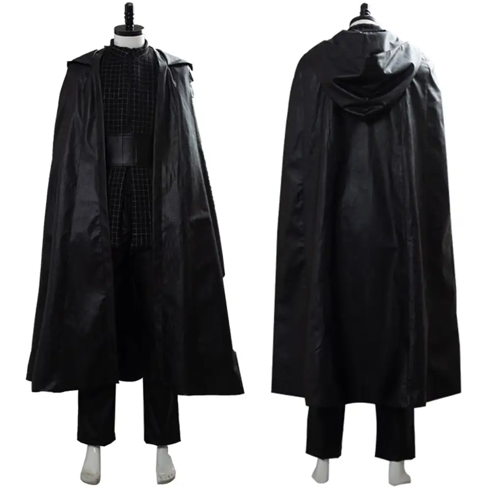 NewCosplay Star Wars: The Rise Of Skywalker Kylo Ren Jumpsuit Halloween Carnival Suit Cosplay Costume 4 NewCosplay Star Wars: The Rise Of Skywalker Kylo Ren Jumpsuit Halloween Carnival Suit Cosplay Costume - Image 2