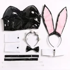 NewCosplay Anime Cosplay Rem Ram Bunny Girl Halloween Carnival Suit Cosplay Costume -Costumes Cosplay Sales 6d64525105683801e834be76898a15fa